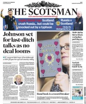 The Scotsman () Newspaper Front Page for 10 October 2019