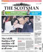 The Scotsman () Newspaper Front Page for 10 January 2019