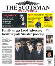 The Scotsman () Newspaper Front Page for 10 February 2018
