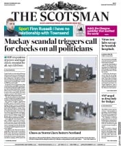 The Scotsman () Newspaper Front Page for 10 February 2020