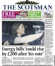 The Scotsman () Newspaper Front Page for 10 April 2014