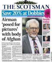 The Scotsman () Newspaper Front Page for 10 May 2014