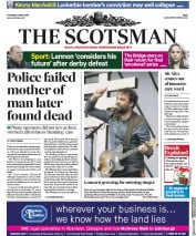 The Scotsman () Newspaper Front Page for 10 May 2018