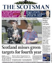 The Scotsman () Newspaper Front Page for 10 June 2015