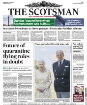 The Scotsman () Newspaper Front Page for 10 June 2020