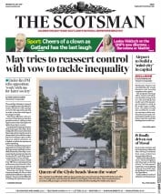 The Scotsman () Newspaper Front Page for 10 July 2017