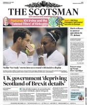 The Scotsman () Newspaper Front Page for 10 July 2019
