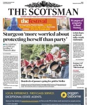 The Scotsman () Newspaper Front Page for 10 August 2017