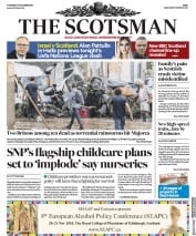 The Scotsman () Newspaper Front Page for 11 October 2018