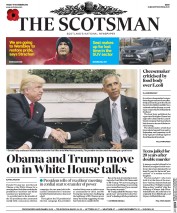 The Scotsman () Newspaper Front Page for 11 November 2016
