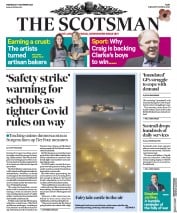 The Scotsman () Newspaper Front Page for 11 November 2020