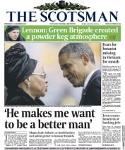 The Scotsman () Newspaper Front Page for 11 December 2013