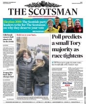 The Scotsman () Newspaper Front Page for 11 December 2019