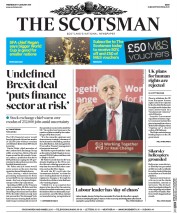 The Scotsman () Newspaper Front Page for 11 January 2017