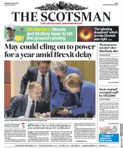 The Scotsman () Newspaper Front Page for 11 April 2019
