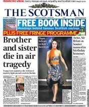 The Scotsman () Newspaper Front Page for 11 June 2011
