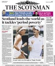 The Scotsman () Newspaper Front Page for 11 July 2017