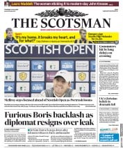 The Scotsman () Newspaper Front Page for 11 July 2019