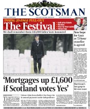 The Scotsman () Newspaper Front Page for 11 August 2014