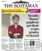 The Scotsman () Newspaper Front Page for 11 August 2020