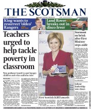 The Scotsman () Newspaper Front Page for 11 September 2015