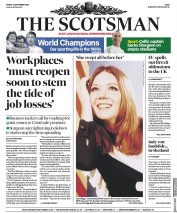The Scotsman () Newspaper Front Page for 11 September 2020