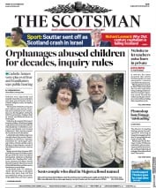 The Scotsman () Newspaper Front Page for 12 October 2018