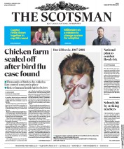 The Scotsman () Newspaper Front Page for 12 January 2016