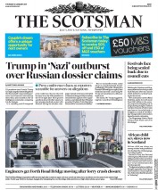 The Scotsman () Newspaper Front Page for 12 January 2017