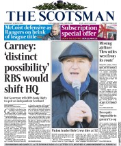 The Scotsman () Newspaper Front Page for 12 March 2014