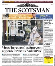 The Scotsman () Newspaper Front Page for 12 May 2020