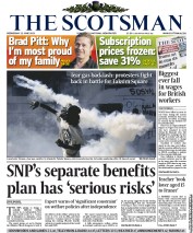 The Scotsman () Newspaper Front Page for 12 June 2013