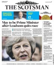 The Scotsman () Newspaper Front Page for 12 July 2016