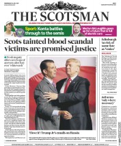 The Scotsman () Newspaper Front Page for 12 July 2017