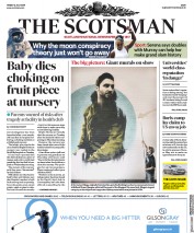 The Scotsman () Newspaper Front Page for 12 July 2019