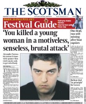 The Scotsman () Newspaper Front Page for 12 August 2015