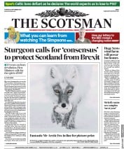 The Scotsman () Newspaper Front Page for 12 September 2017