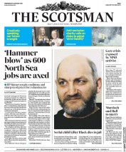 The Scotsman () Newspaper Front Page for 13 January 2016