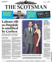 The Scotsman () Newspaper Front Page for 13 January 2017