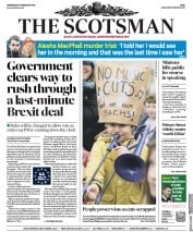 The Scotsman () Newspaper Front Page for 13 February 2019