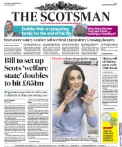The Scotsman () Newspaper Front Page for 13 February 2020