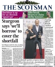 The Scotsman () Newspaper Front Page for 13 April 2015