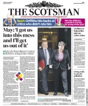 The Scotsman () Newspaper Front Page for 13 June 2017