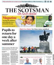 The Scotsman () Newspaper Front Page for 13 June 2020