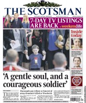The Scotsman () Newspaper Front Page for 13 July 2013