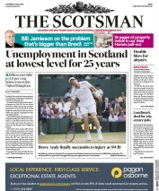 The Scotsman () Newspaper Front Page for 13 July 2017