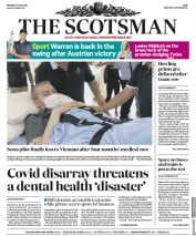 The Scotsman () Newspaper Front Page for 13 July 2020