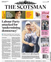The Scotsman () Newspaper Front Page for 13 August 2016