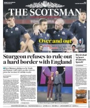 The Scotsman () Newspaper Front Page for 14 October 2019