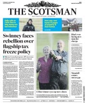 The Scotsman () Newspaper Front Page for 14 January 2016